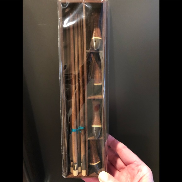 Wooden Chopstick Set - Picture 2 of 2